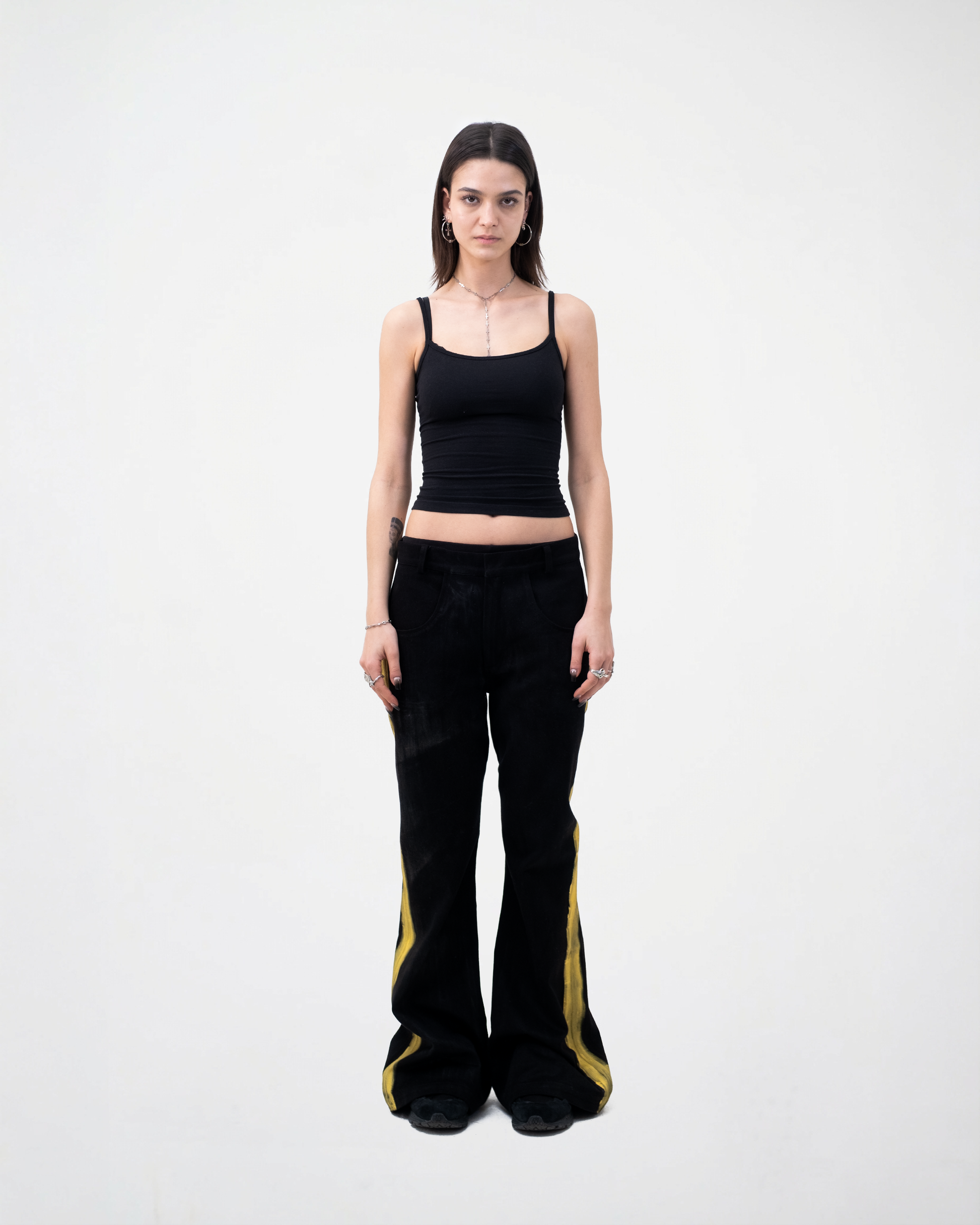 2004 WAXED FLARED PANT