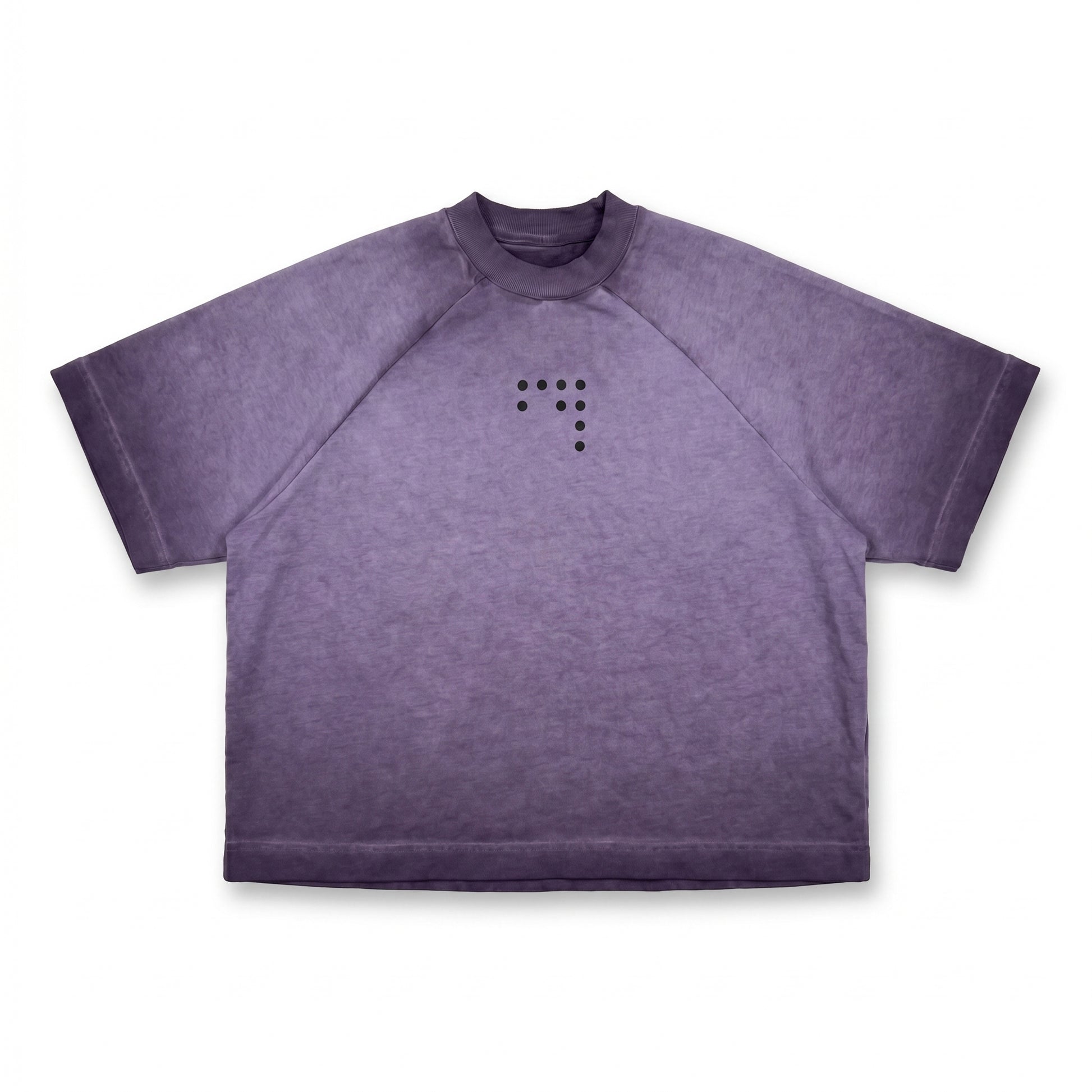 OIL WASHED RAGLAN TEE (MOR)