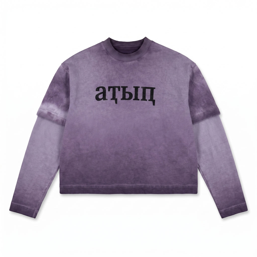 NOKTA OIL WASHED LONGSLEEVE (MOR)