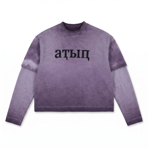 NOKTA OIL WASHED LONGSLEEVE (MOR)