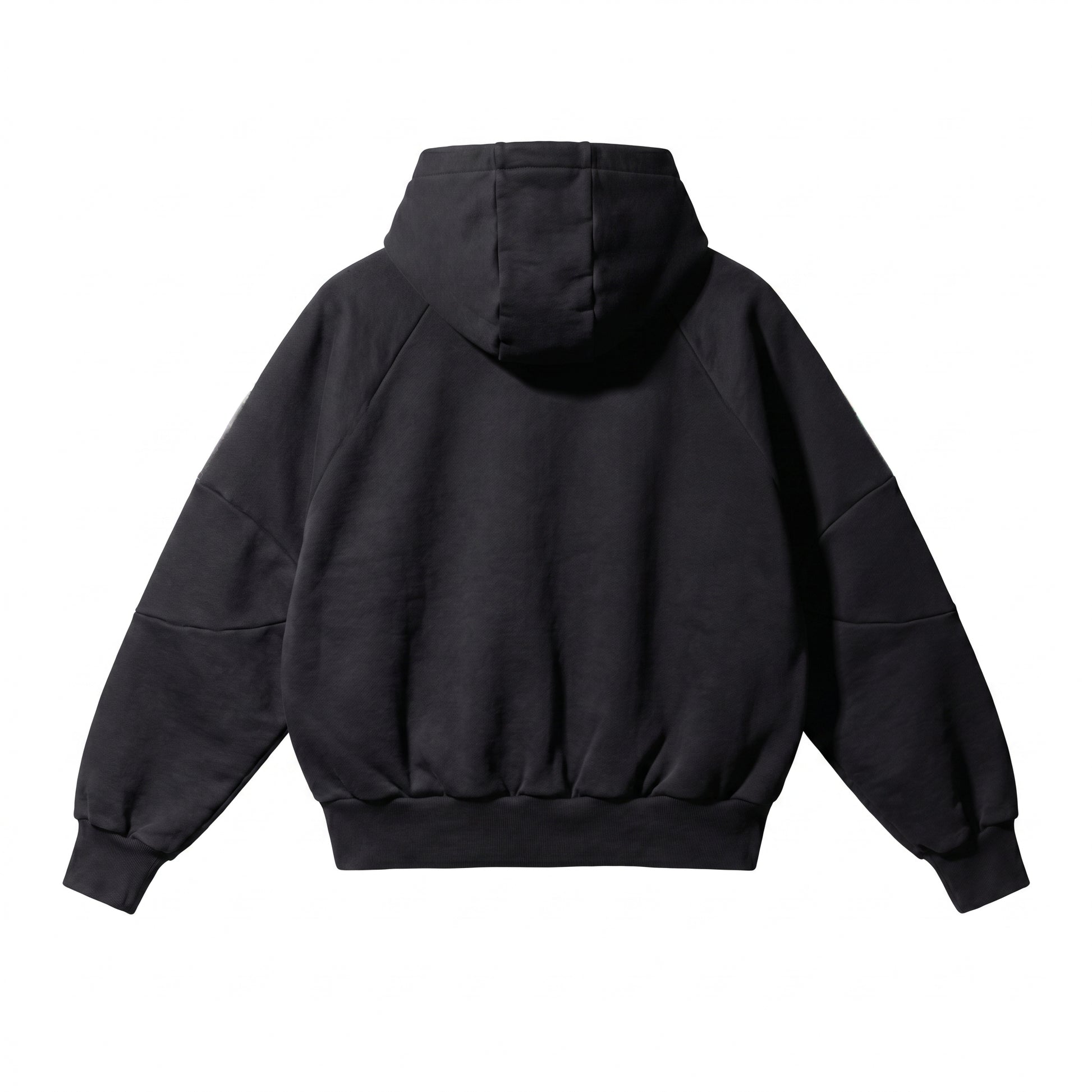 DOUBLE RAGLAN HOODIE (SIYAH)