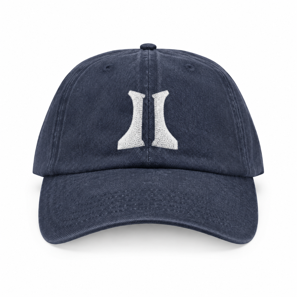 II WASHED CAP NAVY