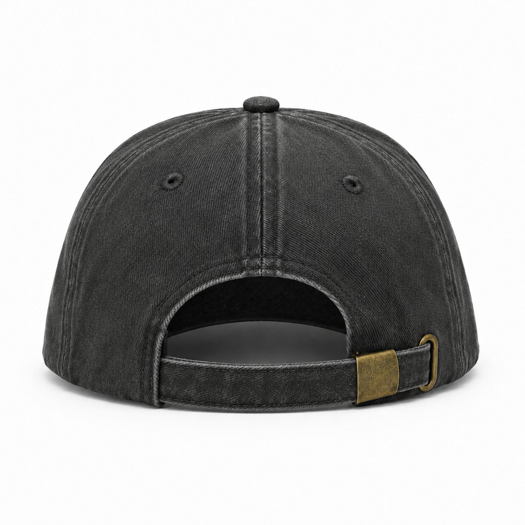 II WASHED CAP BLACK