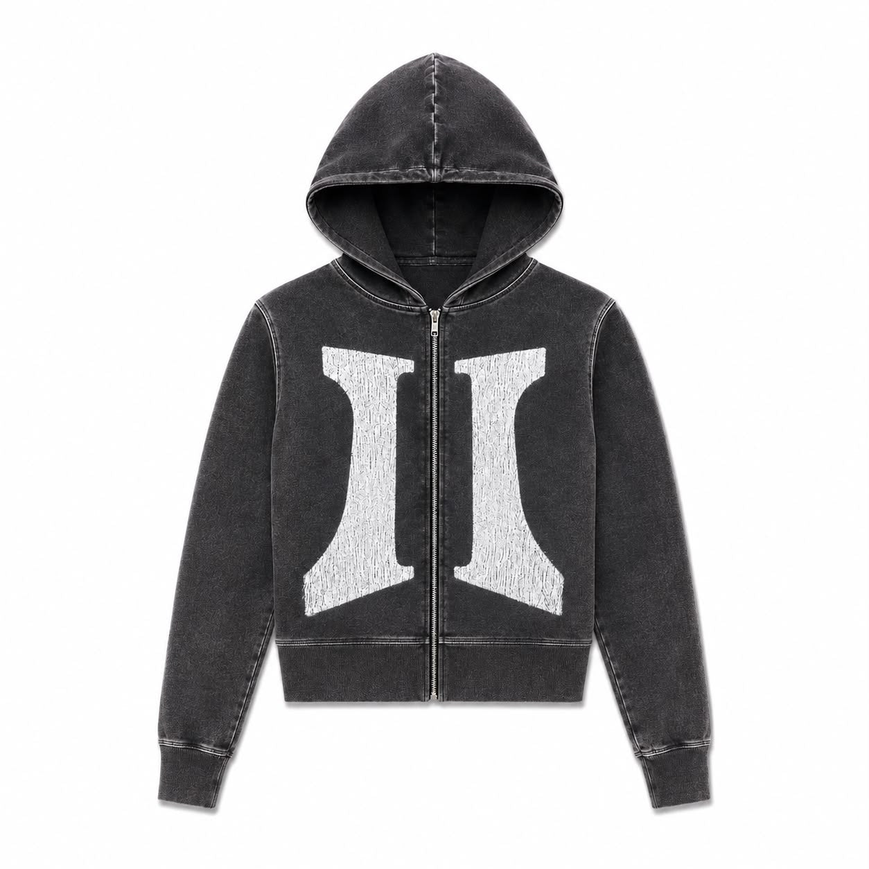 II SHOULDER PADDED ZIP ANTHRACITE